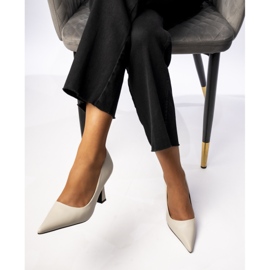 Bombas de Lorelle Beige femininas bege 1