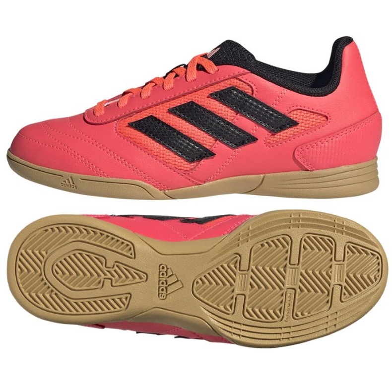 Adidas Super Sala 2 em sapatos de futebol IG8754 vermelho 1