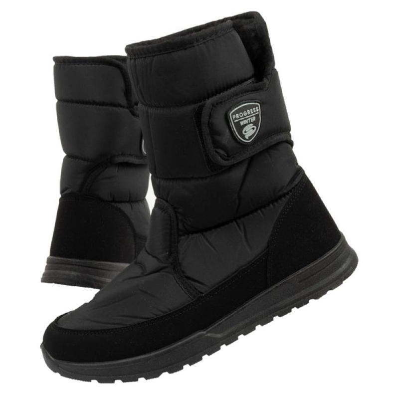 Progress Sapatos de inverno Progreres preto 1
