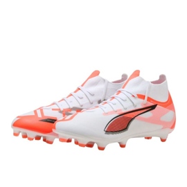 Puma Ultra 5 Match+ FG/AG 108162 01 Sapatos de futebol branco 1