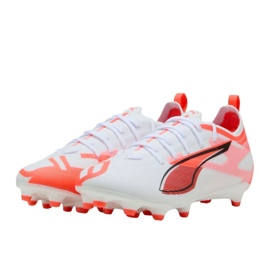 Puma Ultra 5 Pro FG/AG 108165 01 Sapatos de futebol branco 1