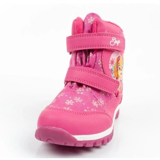 Sapatos, botas de neve de cerda PW009837 Motivo de patrulha PSSI rosa 1