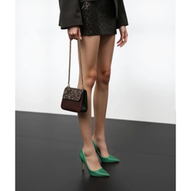 Bombas verdes ellesianas femininas 1