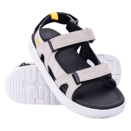 Sandálias masculinas Iguana Leiso 92800598406 bege 1