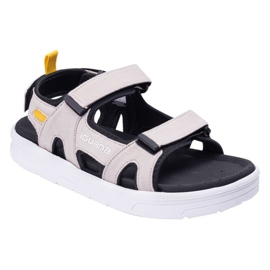 Sandálias masculinas Iguana Leiso 92800598406 bege 2