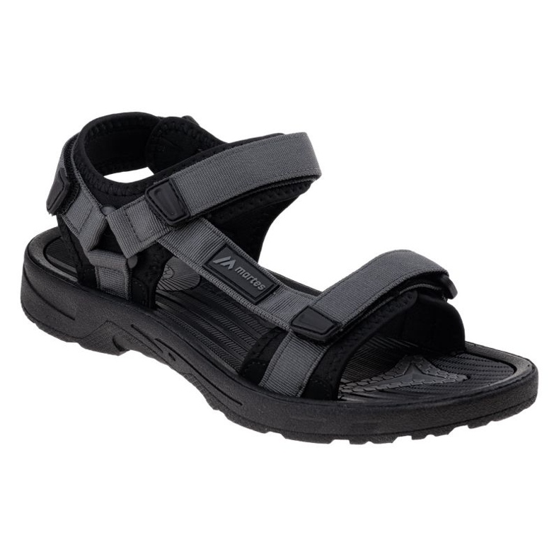 Martes Derano 92800305067 sandálias masculinas cinza preto 2