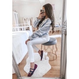 D/GMR Bailarinas de material rosa janae 1 D/GMR Bailarinas de material rosa janae 1