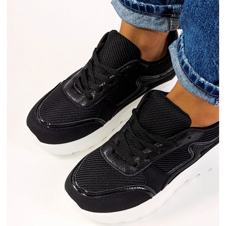 D/GMR Tênis feminino Basemat preto 2