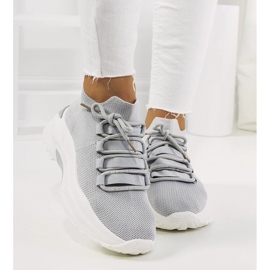 D/GMR Tênis Barraza cinza para mulher 1