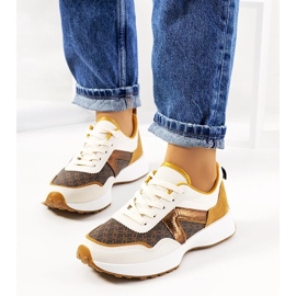 D/GMR Sapatilhas Isham castanhas de mulher bege 1 D/GMR Sapatilhas Isham castanhas de mulher bege 1