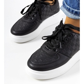 D/GMR Tênis preto com plataforma Michael 1 D/GMR Tênis preto com plataforma Michael 1