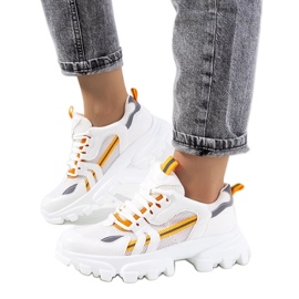 D/GMR Sneakers brancas de mulher Bernier branco 1