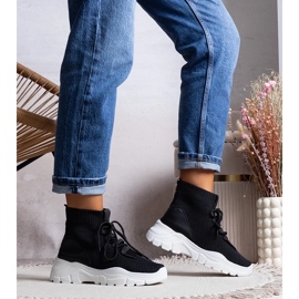 D/GMR Meias pretas da Frahm preto 1