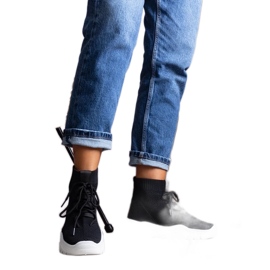 D/GMR Meias pretas da Frahm preto 2