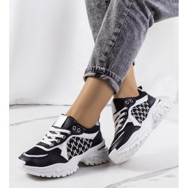 D/GMR Sapatilhas Florival de mulher preta e branca branco 2