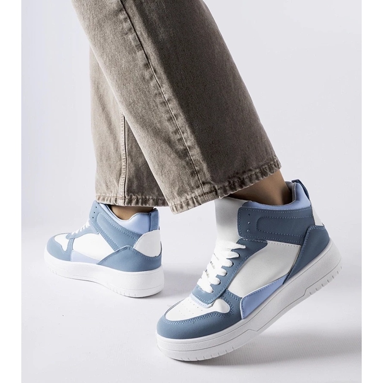 D/GMR Tênis cano alto Adite azul 2