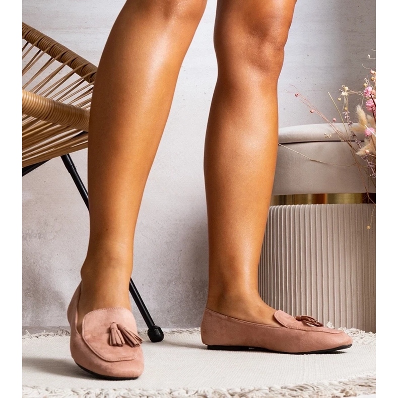 D/GMR Sapatilhas Cillian de camurça ecológica rosa 2 D/GMR Sapatilhas Cillian de camurça ecológica rosa 2