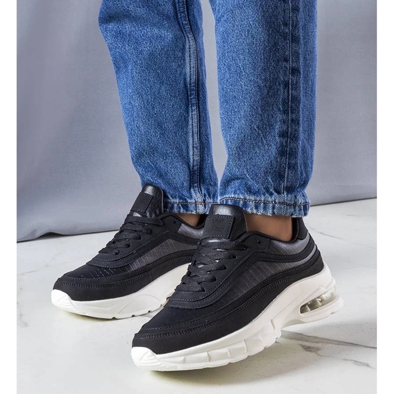 D/GMR tênis preto Courtne 1