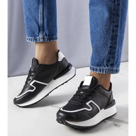 D/GMR Tênis plataforma preto Blanche. 1