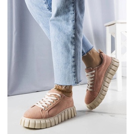 D/GMR Tênis plataforma rosa Pamela 2