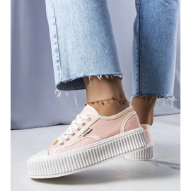 D/GMR Tênis plataforma rosa da Connie 2