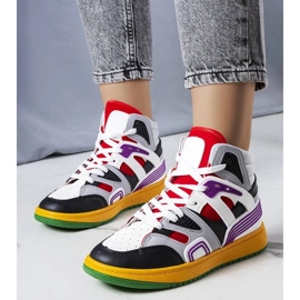 D/GMR Botins pretos Marjorie cinza 1