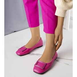 D/GMR Bailarinas rosa com fivela Sheller 1