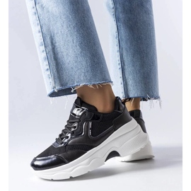 D/GMR Sapatilhas pretas de mulher Séguin preto 2