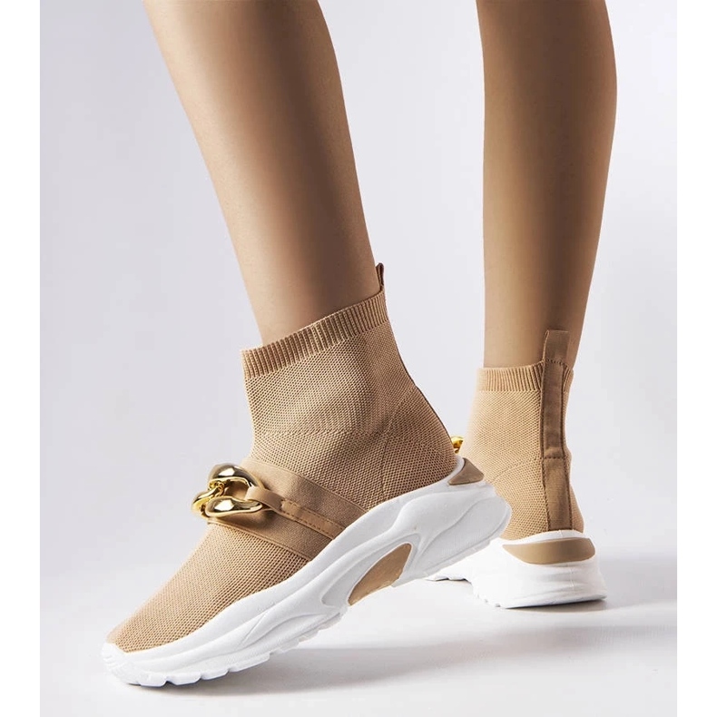 D/GMR Tênis marrom Baptiste com corrente 2