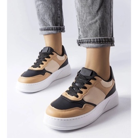 D/GMR Botas pretas e bege com sola mais grossa da Baron 1