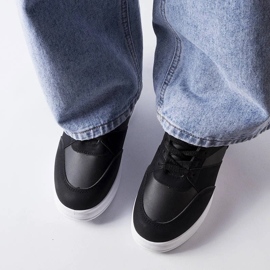 D/GMR Tênis cano preto CinqMars 2