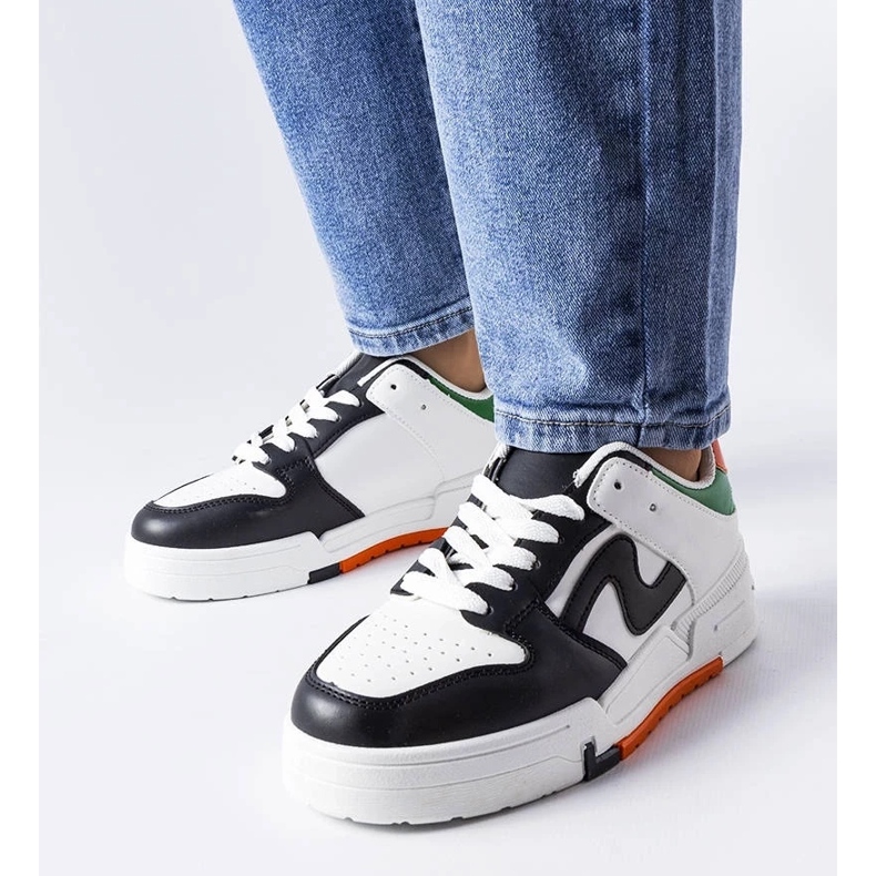 D/GMR Botas pretas e brancas com sola mais grossa Harter preto 1 D/GMR Botas pretas e brancas com sola mais grossa Harter preto 1