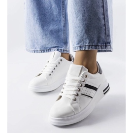 D/GMR Tênis plataforma branco Lanoie 1