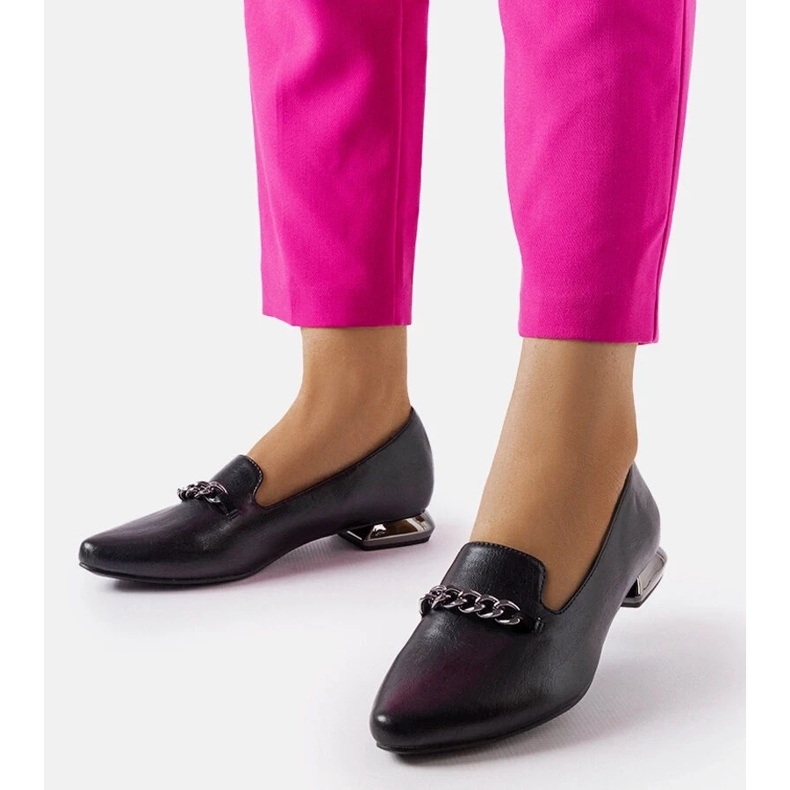 D/GMR Sapatilhas pretas com palmilha de couro da Lovato preto 2 D/GMR Sapatilhas pretas com palmilha de couro da Lovato preto 2