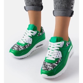 D/GMR Tênis esportivo verde Brattiro 1