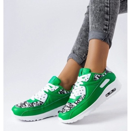 D/GMR Tênis esportivo verde Brattiro 2