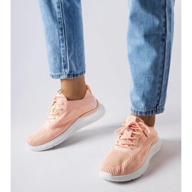 D/GMR Tênis laranja e branco da Nelson 1