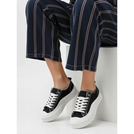 Tênis femininos negros preto 2