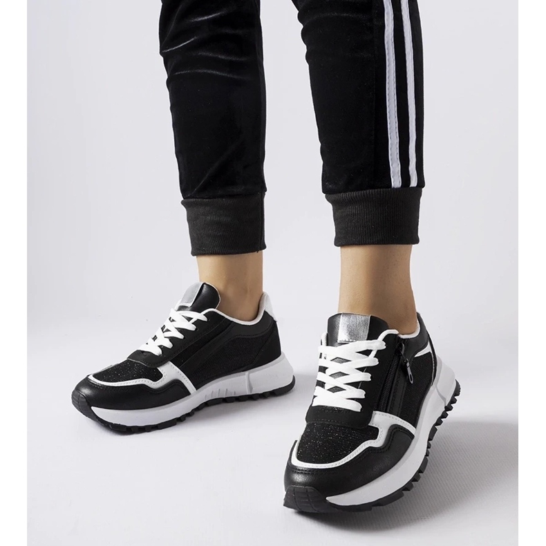 D/GMR Tênis Camuzzoni preto decorativo 1