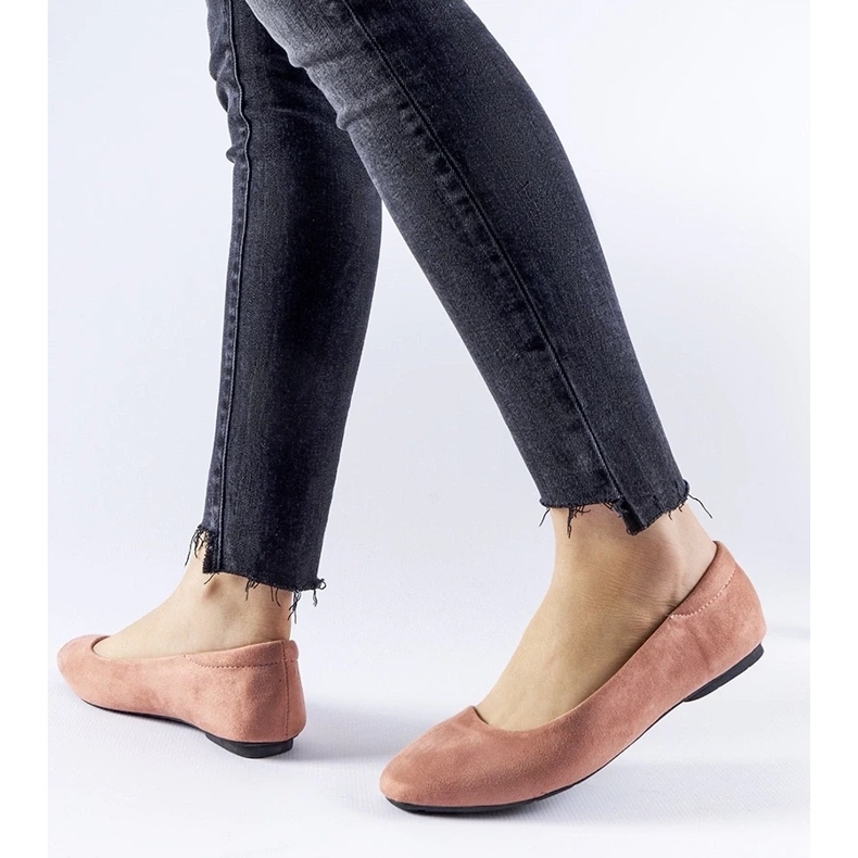 D/GMR Sapatilhas Jules em camurça ecológica rosa escuro 2