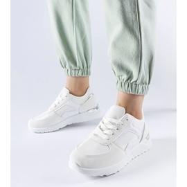 D/GMR Sapatos esportivos femininos tênis brancos Gallo 2