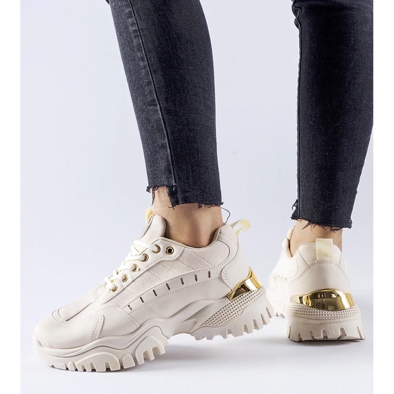 D/GMR Tênis esportivo Laudes bege 2