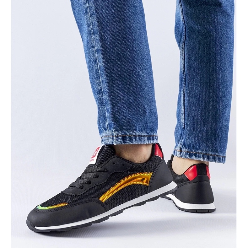 D/GMR Tênis esportivos Cavior pretos 2