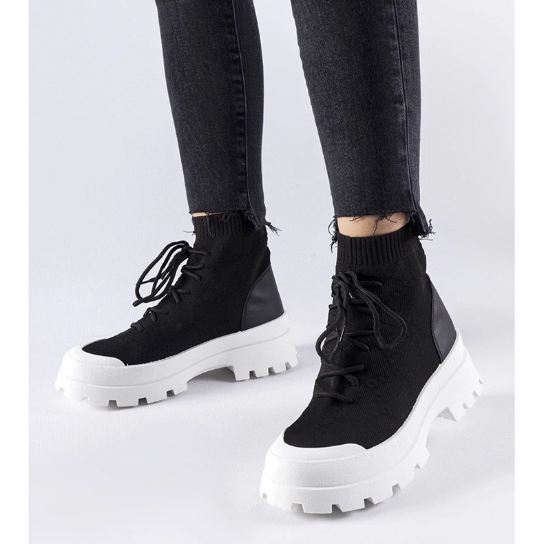 D/GMR Tênis cano alto Éric preto 1