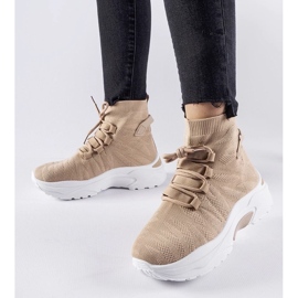 D/GMR Tênis Vigatto de cano alto marrom 1