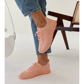 D/GMR Tênis de tecido rosa Erminio 2