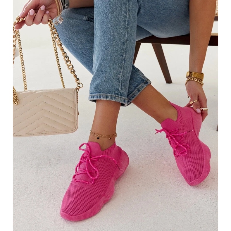 D/GMR Tênis esportivo Roshni rosa escuro 1