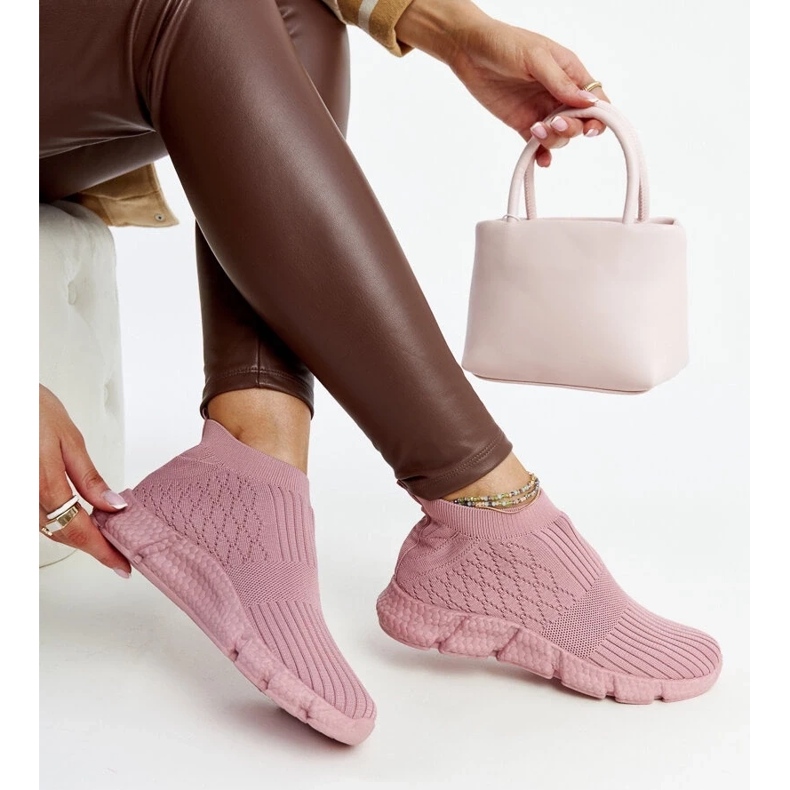 D/GMR Tênis esportivos leves rosa da Vaclav 1