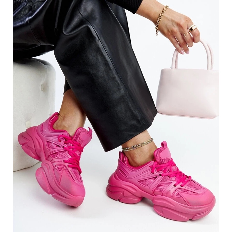 D/GMR Tênis esportivo Feaven rosa escuro 2
