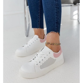 D/GMR Tênis semhar branco e rosa e rosa 2